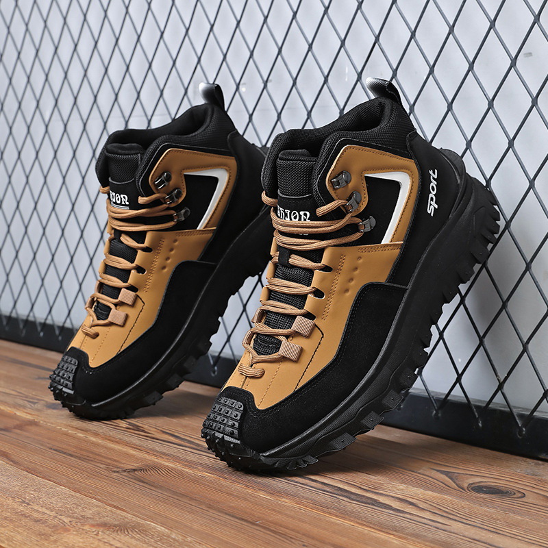 Men'S Shoes Hiking - Chaussures de randonnée larges pour hommes,