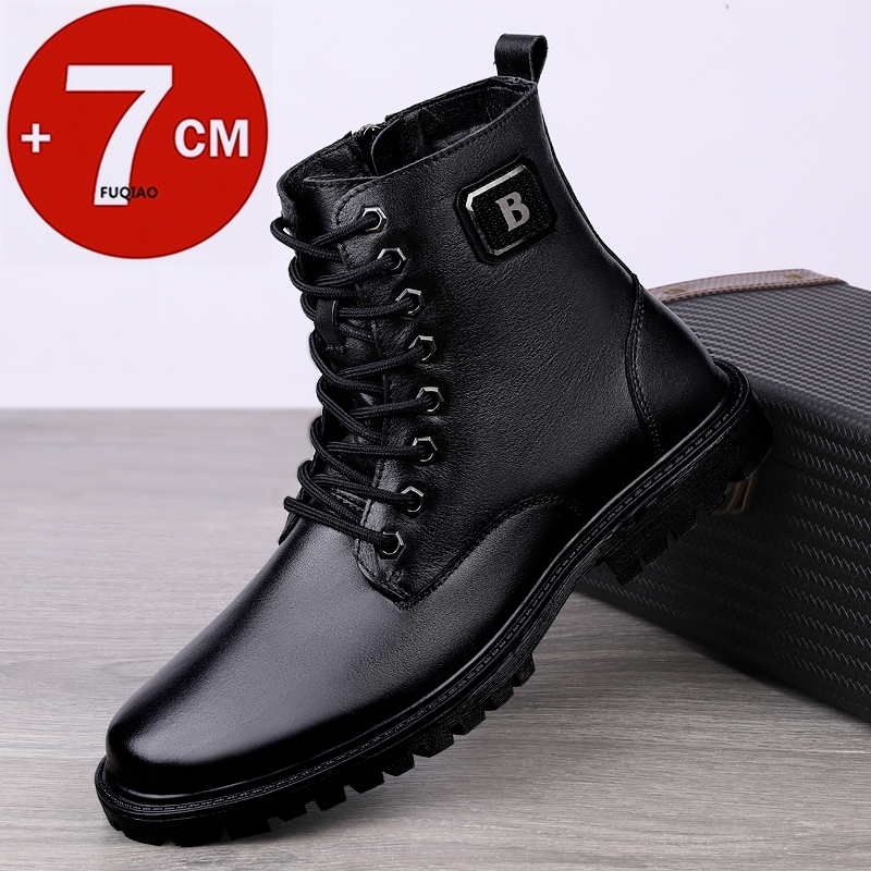 Men'S Shoes Cole Haan - Bottines rehaussantes en cuir véritable pour