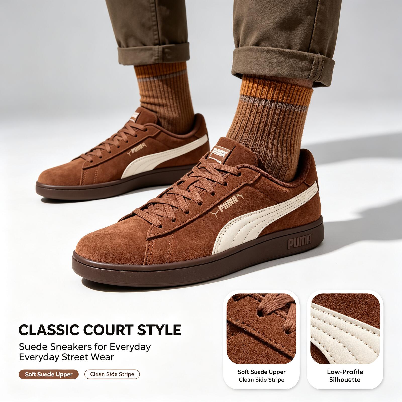 Men'S Shoes Puma Sneakers - Nouvelles baskets décontractées rétro PUMA en