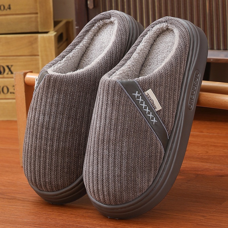 Men Shoes Elegant - Hiver chaussons pour femmes maison en