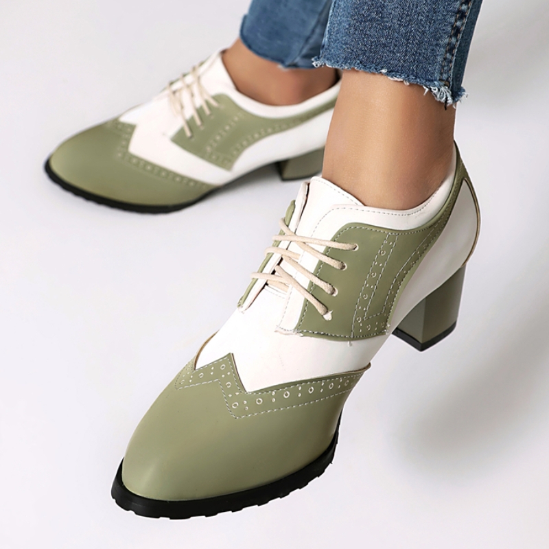 Men Shoes Elegant - Escarpins à talons bas pour femmes,