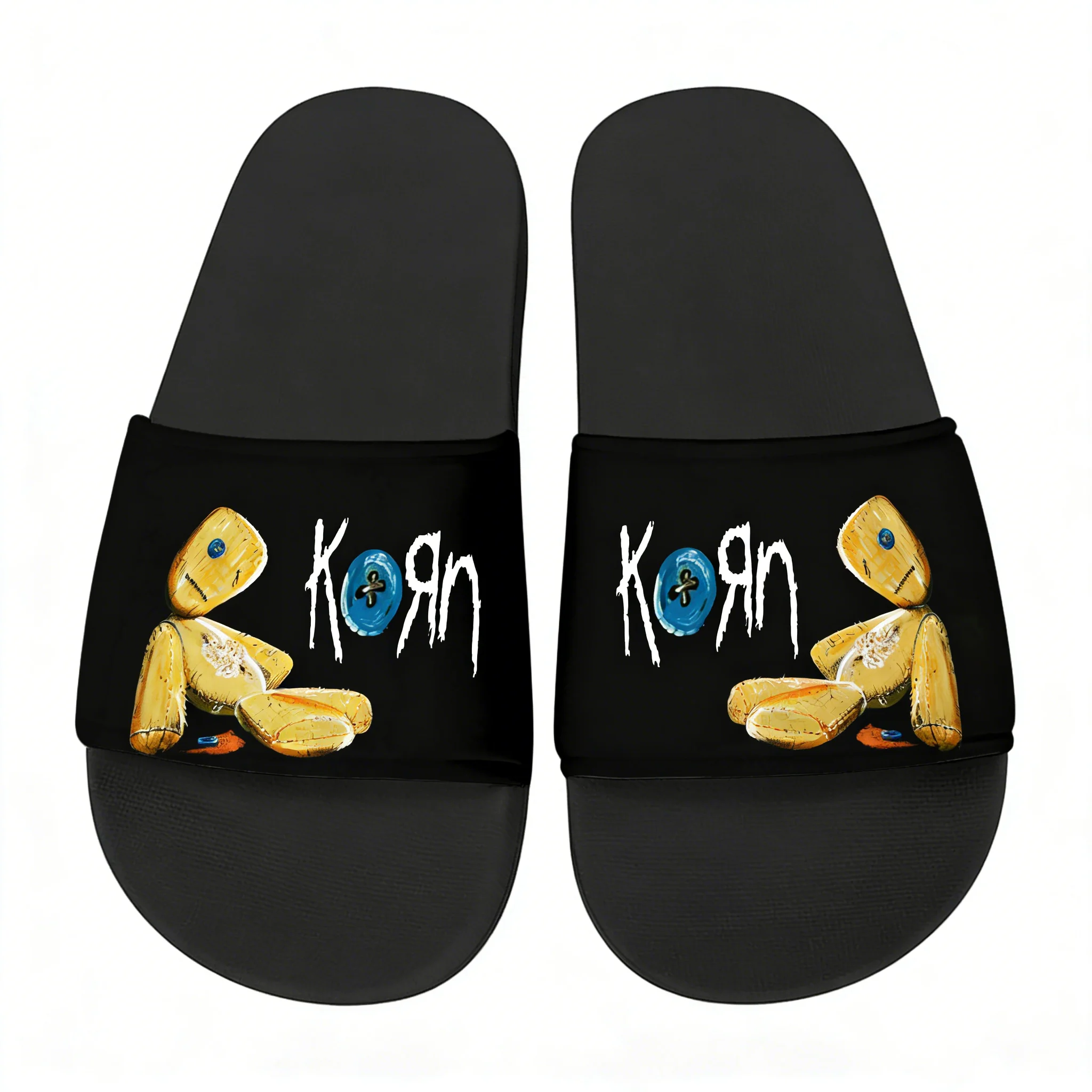 Men Shoes Style - Pantoufles Korn Rock Band, chaussures d'eau