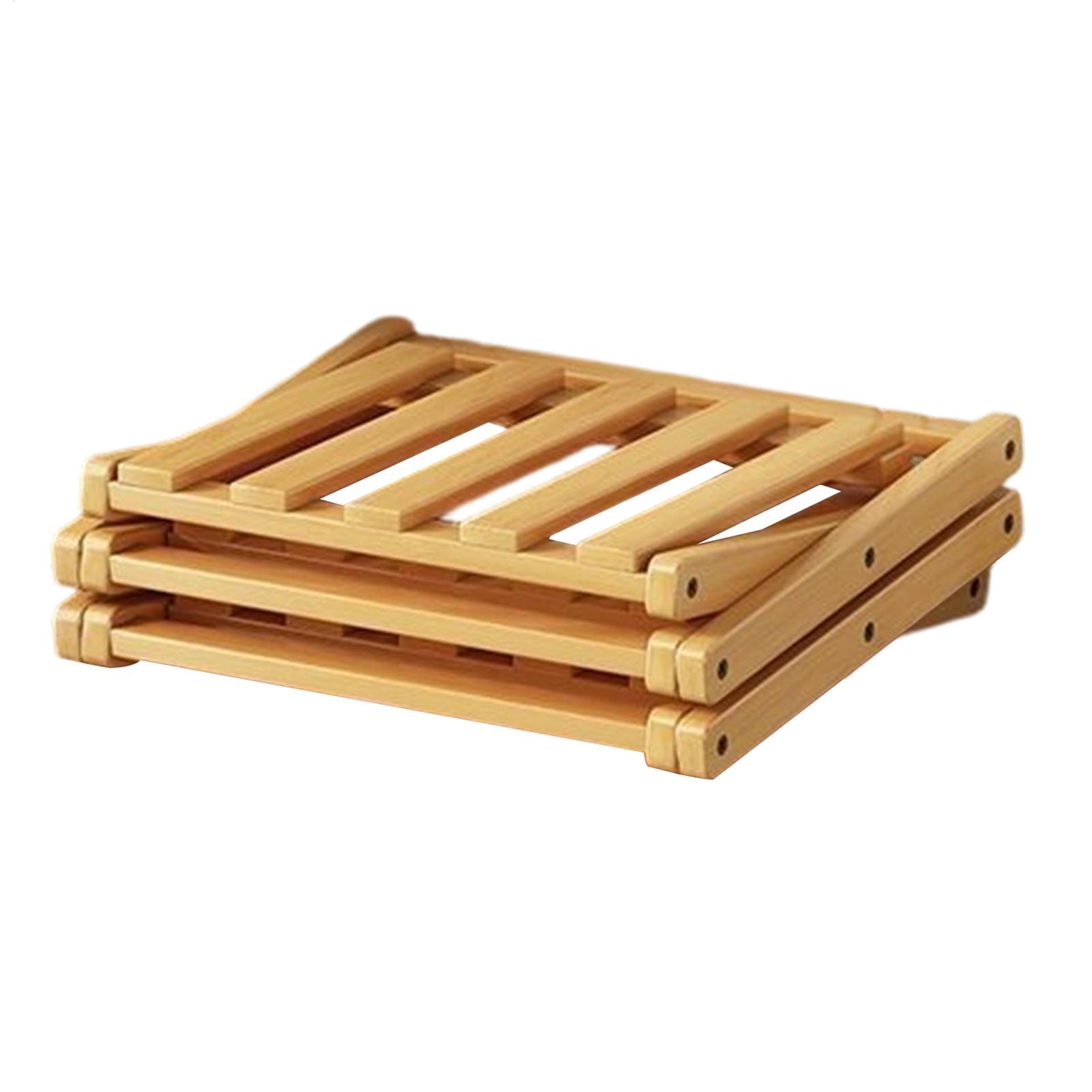 Men Shoes Rack - Étagères à chaussures en bois à