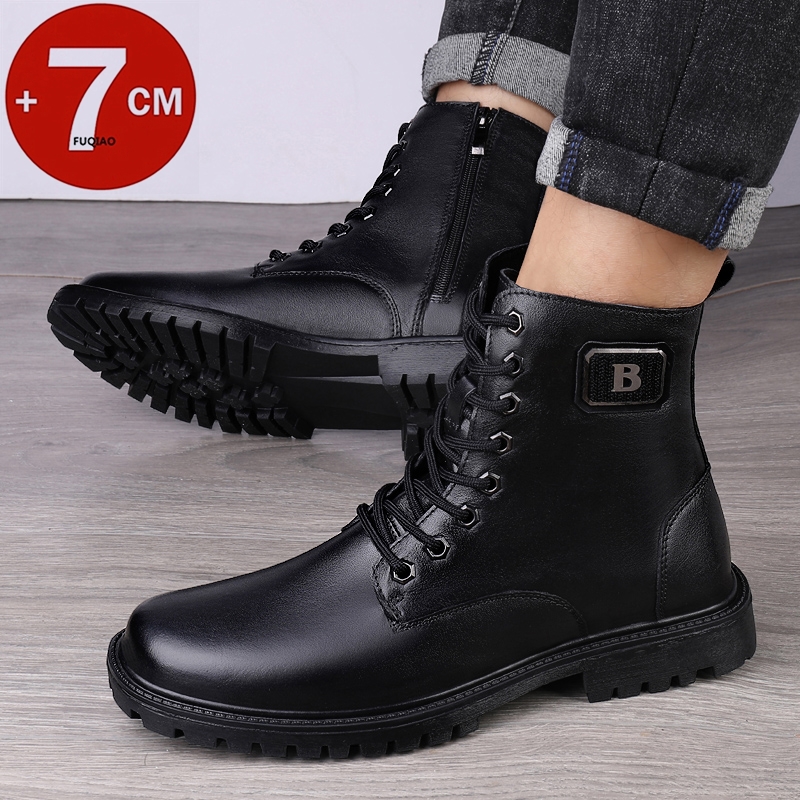 Bottines rehaussantes en cuir  - Men'S Shoes Cole Haan avis et prix