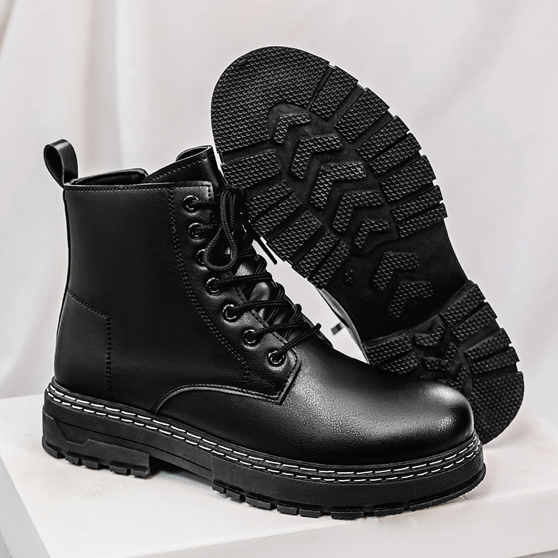 Bottes de moto en cuir verni n - Men'S Shoes Hiking avis et prix