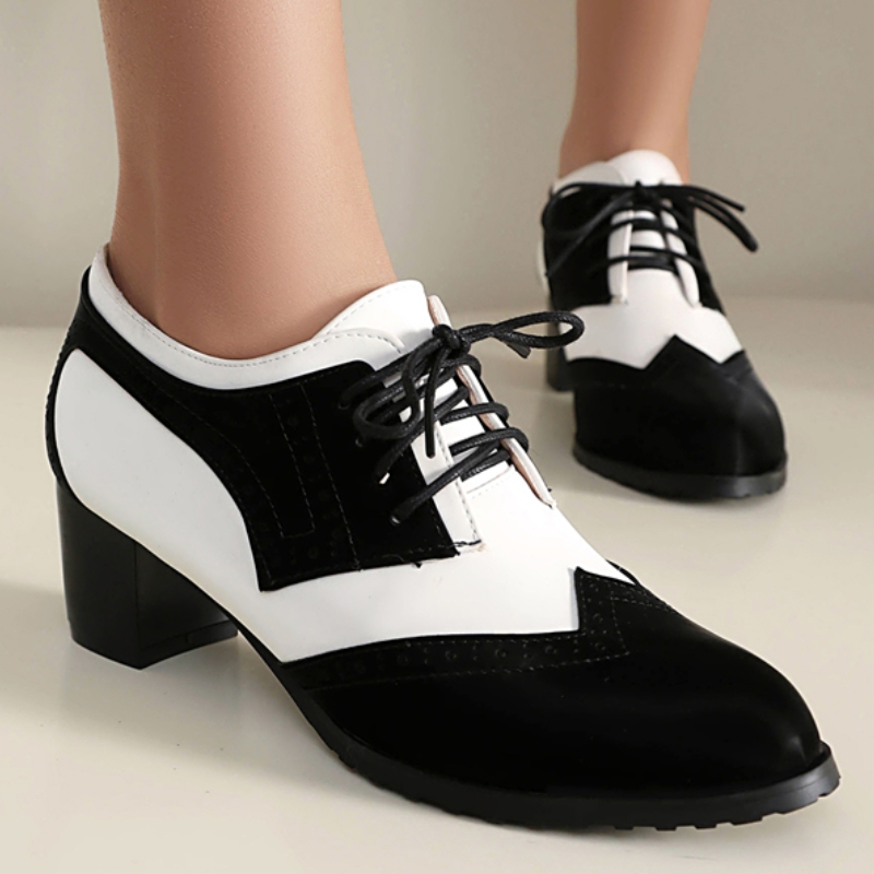 Escarpins à talons bas pour fe - Men Shoes Elegant avis et prix