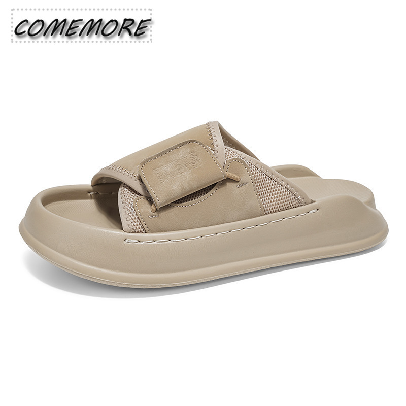 Comemore – pantoufles d'intéri - Men Shoes Velcro avis et prix