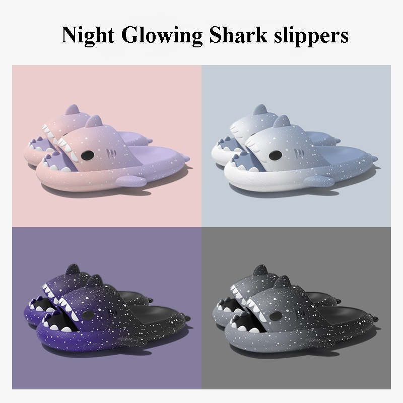 Pantoufles de requin de dessin - Men Shoes Style avis et prix