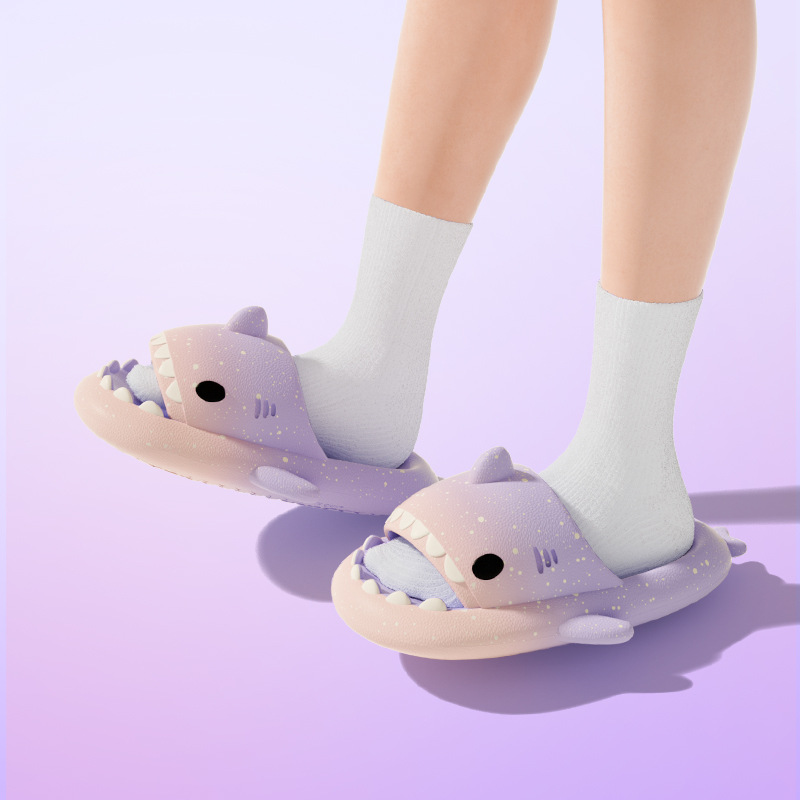 Pantoufles de requin de dessin - Men Shoes Style avis et prix