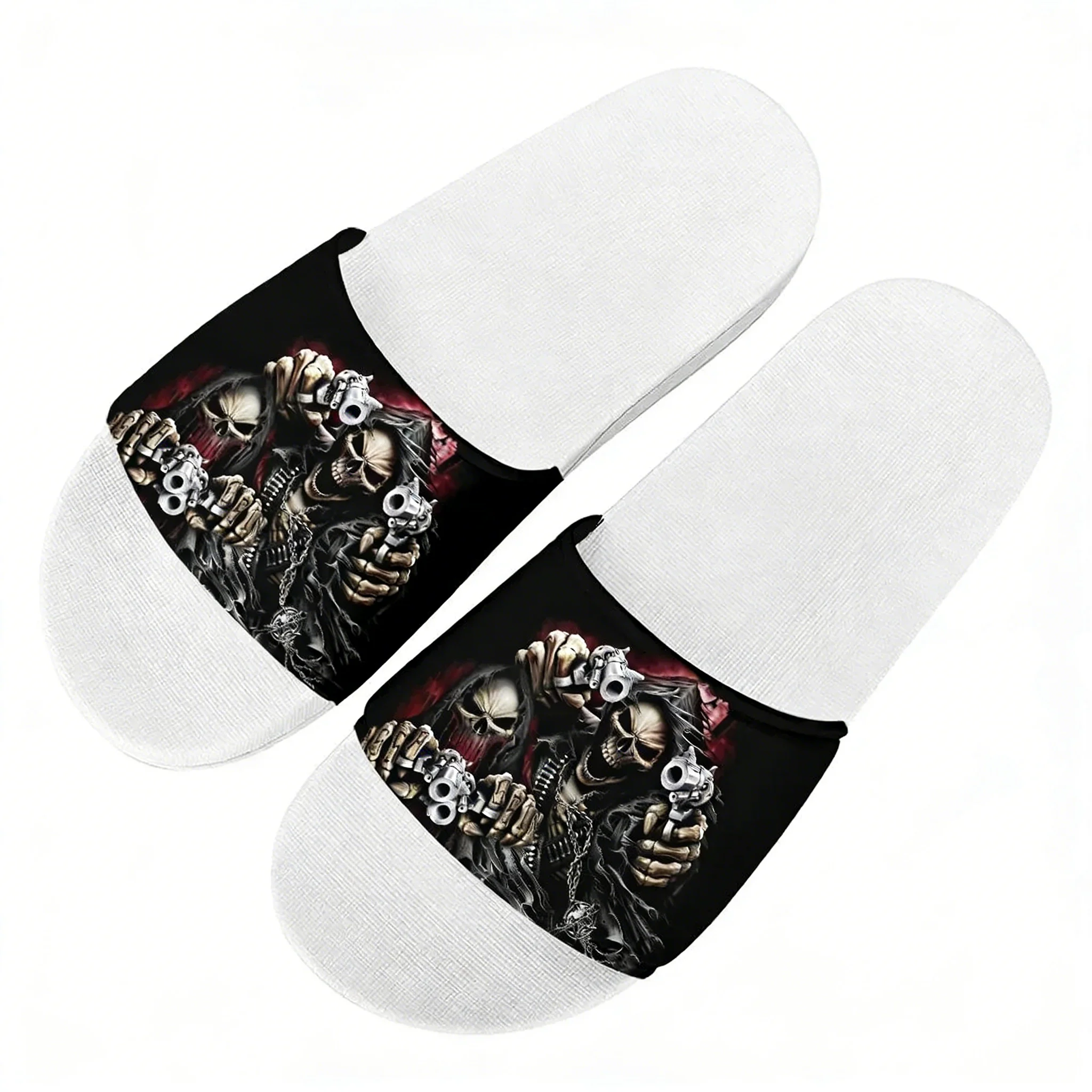Claquettes fantaisie motif squ - Men Shoes Style avis et prix