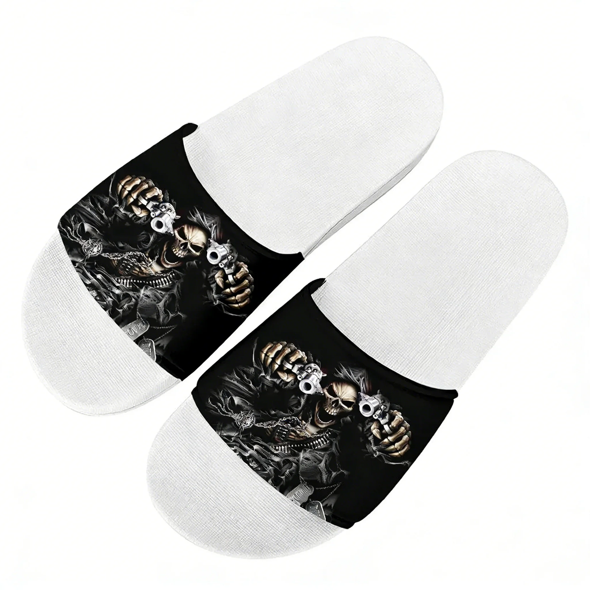 Claquettes fantaisie motif squ - Men Shoes Style avis et prix
