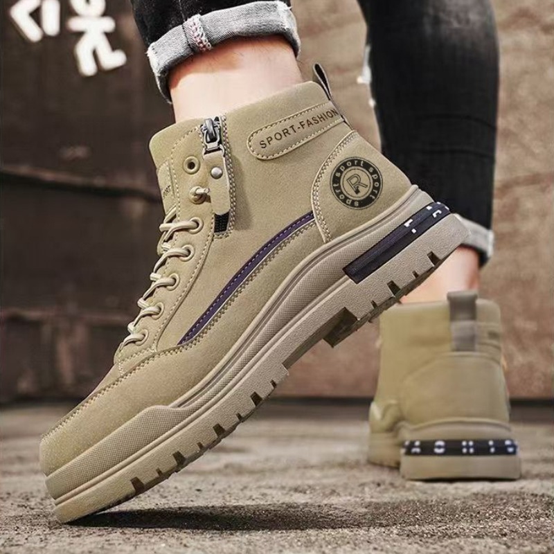 Hommes rétro haut bottes de tr - Men'S Shoes Hiking avis et prix