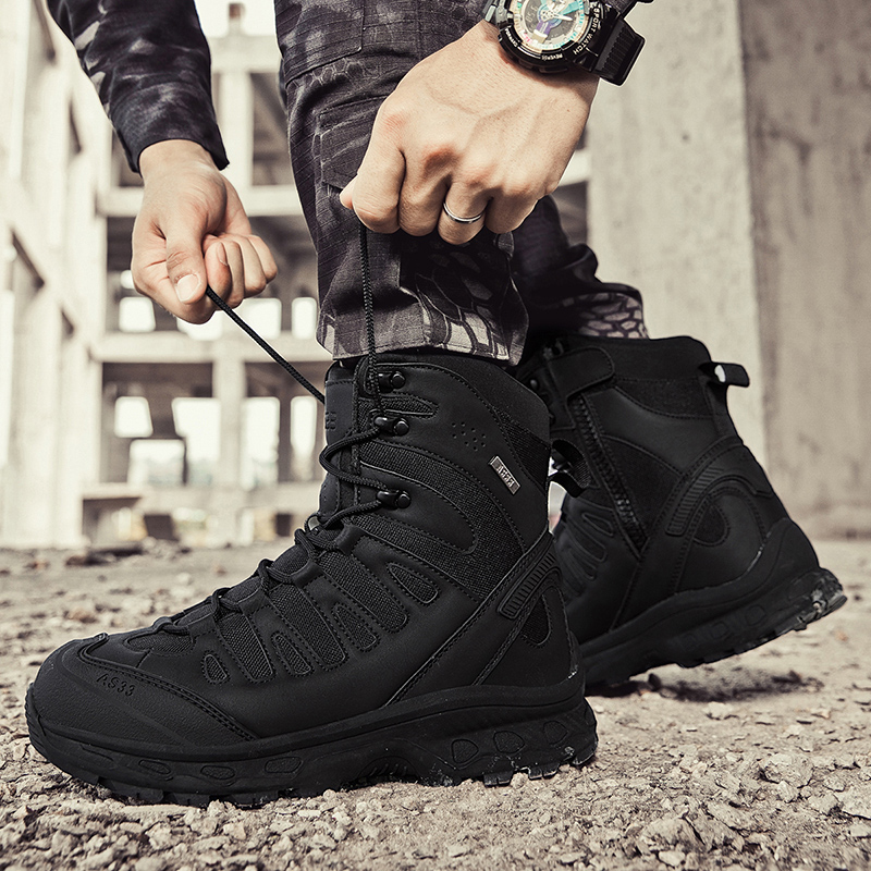 Nouveaux hommes bottes tactiqu - Men'S Shoes Hiking avis et prix