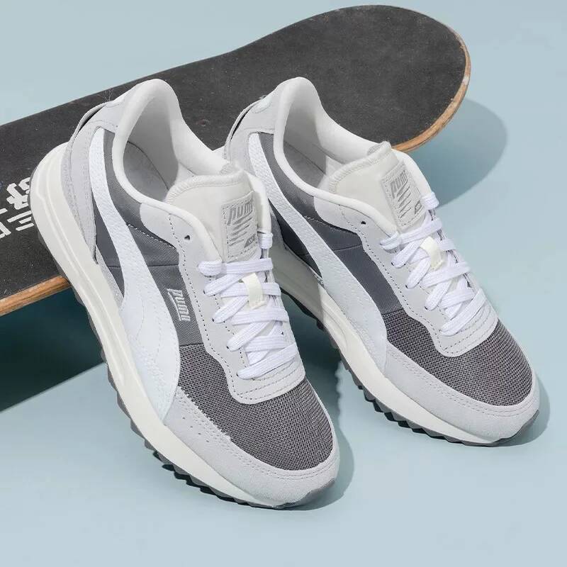 PUMA – baskets basses blanches - Men'S Shoes Puma Sneakers avis et prix