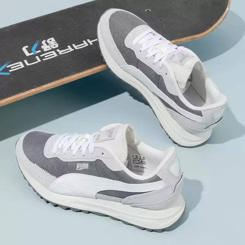 PUMA – baskets basses blanches - Men'S Shoes Puma Sneakers avis et prix