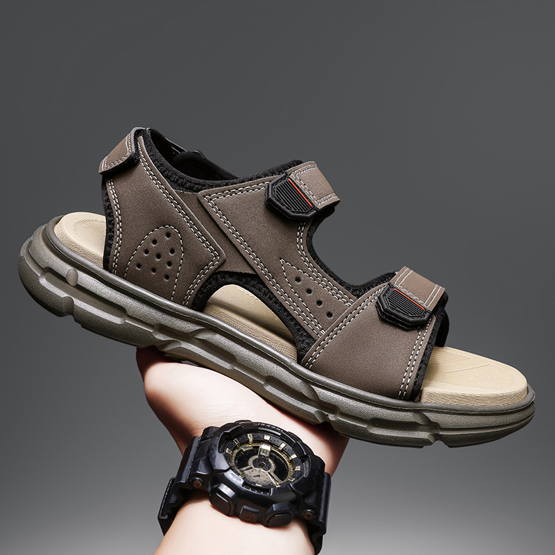 Sandales d'été pour hommes, an - Men Shoes Velcro avis et prix